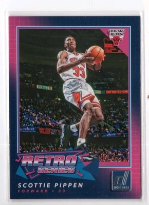 Scottie Pippen 2017-18 Donruss Retro Series Chicago Bulls #14 T694 - Image 1 of 2