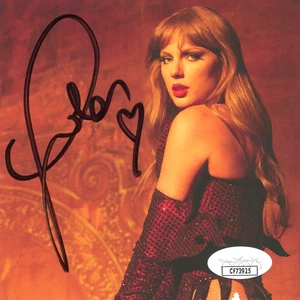 LONG SIGNATURE Taylor Swift Signed The Life Of A Showgirl CD JSA COA Autograph 3 - Picture 1 of 10