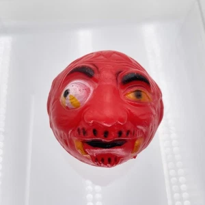 Molde de soplado de bolas locas Knockoff de colección de los años 80 de plástico Gumball Premio Rojo - Imagen 1 de 6