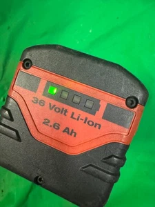 ⭐HILTI 36V B36/2.6 2.60AH BATTERY UNTESTED BANKRUPT STOCK FREE UK POST AX1⭐ - Picture 1 of 4