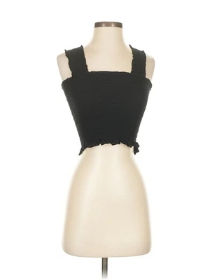 Ecote Women Black Tank Top XS - Image 1 of 4