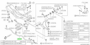 Stabilizer-Front For: Subaru Impreza GDB STI 01-07 - Picture 1 of 1