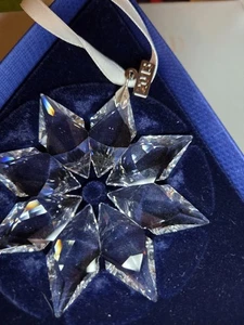 Swarovski 3" Adorno, Anual Navidad Copo de Nieve, 2013 En Caja - Imagen 1 de 3
