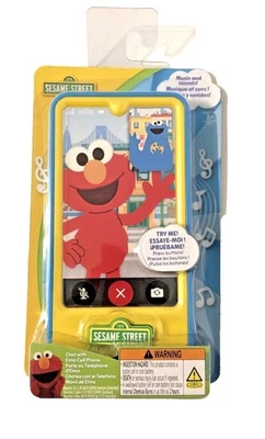 Teléfono Celular Chat Plaza Sésamo con Juguete Elmo Tiene Música y Sonidos Nuevo Precintado Foto 1 de 2