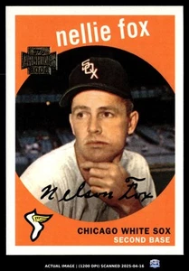 2002 Topps Archives #47 Nellie Fox Chicago White Sox - Foto 1 di 2