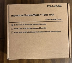 Alcance industrial FLUKE 123B/NA 20 MHZ NUEVO SELLADO DE FÁBRICA - Imagen 1 de 4