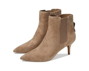 Cole Haan Mujer Go-To Park Gamuza Botines Café Irlandés Gamuza Gatito Tacón 6.5 - Imagen 1 de 5