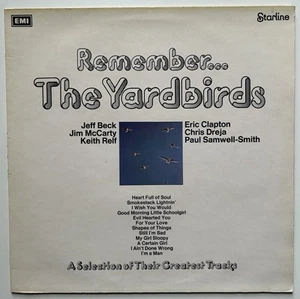 The Yardbirds : Remember... 1971 UK black vinyl LP VG+/VG+ A1/B1 compilation - Picture 1 of 4