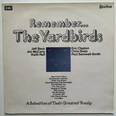 The Yardbirds : Remember... 1971 UK black vinyl LP VG+/VG+ A1/B1 compilation - Image 1 of 4