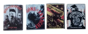 Sons of Anarchy Seasons 1 - 4 Set Creator's Cut and Commentary Tested Very Good - Picture 1 of 6