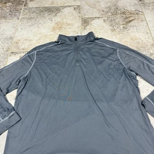 Callaway 1/4 Zip Pullover Men's 2XL Gray Performance Golf Long Sleeve Light - Picture 1 of 9