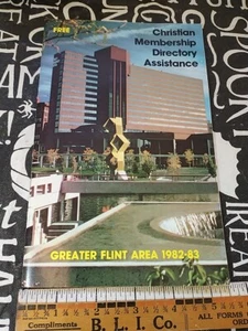 Christliches Mitgliederverzeichnis Großraum Flint Gebiet Michigan Broschüre Werbung - Bild 1 von 4