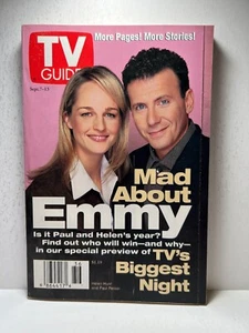 TV Guide 1996 Sept. 7-13 Mad About Emmy Helen Hunt Paul Reiser - Picture 1 of 4