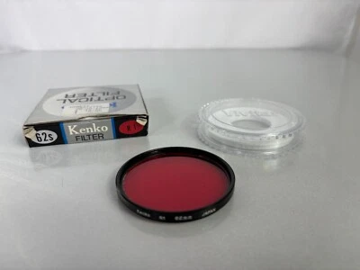 Kenko 62s R1 Filter 62mm Red Lens Filter with Vivitar Case  *FLAWS* - Image 1 of 4