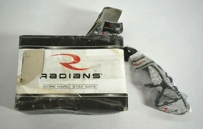 Gafas de seguridad Radians Revelation lentes transparentes marco de humo vidrio de tiro paquete de 12 Foto 1 de 4