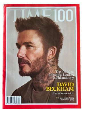 Time magazine 9th June 2025 Time 100: The most Influential people David Beckham - Image 1 of 4