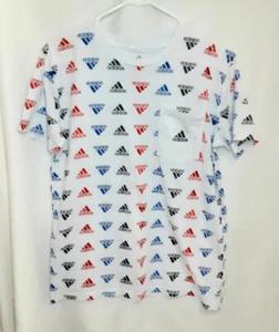 Adidas Logo T-Shirt Youth XL (18-20)- New - D22 - Picture 1 of 3