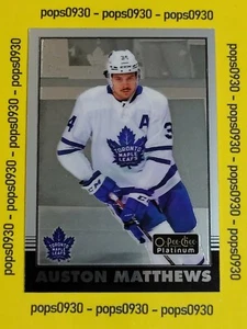 Auston Matthews, Toronto Maple Leafs, 2021, O-Pee-Chee Platinum, Retro, #R-2 - Bild 1 von 2