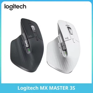 Logitech MX Master 3S Wireless Mouse - Black - Productivity - PC, Mac, Android - Picture 1 of 8