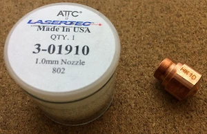 Bysonic BY Laser Nozzle 1.0mm HK10 Lasertec ATTC 3-01910 Multi Qty - Picture 1 of 1