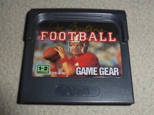 CARTUCHO DE FÚTBOL SEGA GAMEGEAR VIDEOJUEGO JOE MONTANA ENGRANAJE - Imagen 1 de 2