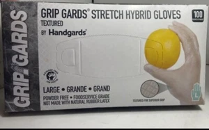 Grip Gards Stretch Hybrid 100 Guantes Texturizados Sin Polvo Grado Alimentario X-Grande - Imagen 1 de 3