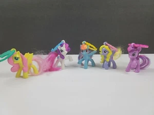 Rainbow Dash Sparkle My Little Pony Variedad LOTE de 5 Llaveros McDonald's 3"  - Imagen 1 de 7