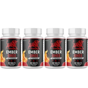 Ember Ghee - Male Enhancement Supplement, Max Performance - 4 Bottles - Picture 1 of 5
