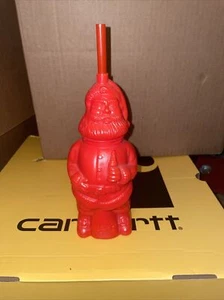Rara Coca-Cola Coca-Cola rossa Babbo Natale plastica 14 oz vintage anni 90 - Foto 1 di 17