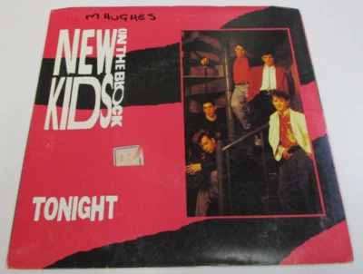 Tonight / Hold On - New Kids On The Block - 7" Record Single 45 RPM - Image 1 of 4