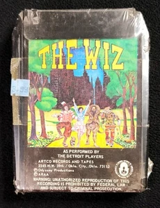 The Wiz - The Detroit Players - 8 Track Cassette 8T-ART-10-1190 HTF Sealed - Picture 1 of 4