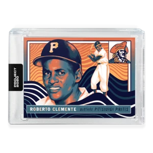 2020 TOPPS PROJECT 2020 #103 ROBERTO CLEMENTE - BY MATT TAYLOR - Picture 1 of 2