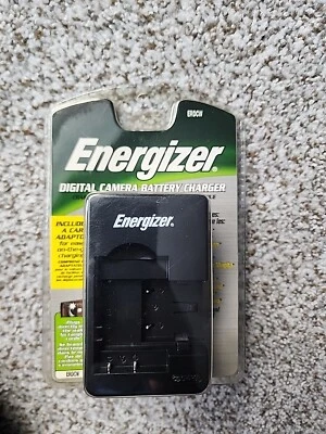 Cargador de batería de pared para cámara de coche Energizer AC/DC para Canon Casio Fuji Kodak Ricoh Foto 1 de 4