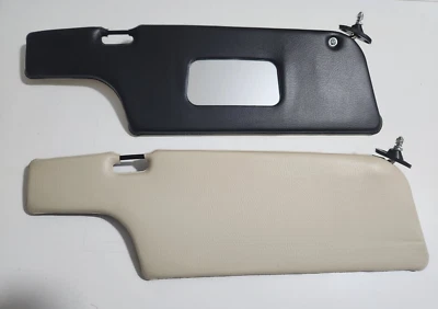 NEW 911 Coupe Sun visor for  Porsche 911  Coupe Sun visor  1969-77 CREAM / BLACK - Изображение 1 из 4