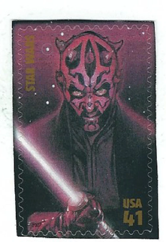 Scott #4143k...41 Cent...Star Wars/Darth Maul...2 Stamps - Image 1 of 1