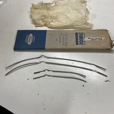 1966 1967  Ford Galaxie LTD NOS 4 Door Edge Guards Kit OEM C7AZ-5720910-A - Image 1 of 4