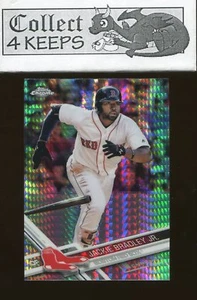 2017 Topps Chrome Xfractor Refractor #64 Jackie Bradley Jr (Medias Rojas de Boston) - Imagen 1 de 2