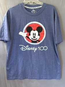 Disney 100 Years Of Wonder T-Shirt Herren XL Mickey Mouse Holografisch - Bild 1 von 5