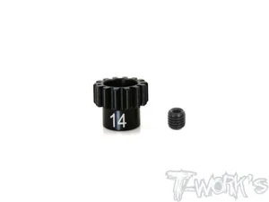 Engranaje de piñón corto TWorks TE-219-14T 1/8th M1 - 14T - Imagen 1 de 1
