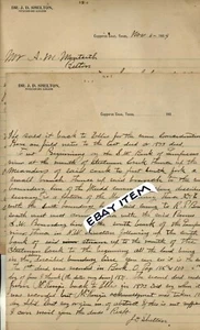 1909 letterhead COPPERAS COVE TEXAS Medical Doctor J D Shelton PHYSICIAN SURGEON - Picture 1 of 1