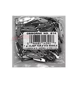 CS Osborne New Tufting Clasps Osborne No. 614 - Picture 1 of 1