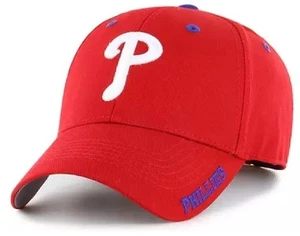 PHILADELPHIA PHILLIES HAT RED CLASSIC EDITION MLB BASEBALL TEAM LOGO NEW CAP - Picture 1 of 3