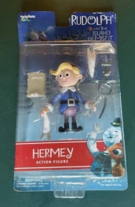 2001 Hermey Playing Mantis Rudolph Island Of Misfit Toys figura de acción reno - Imagen 1 de 8