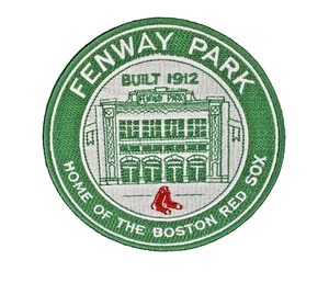 Fenway Park Home of Boston Red Sox Embroidered 4in Iron / Sew-On Patch - Picture 1 of 2