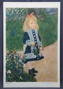 Renoir Girl With A Watering Can Print Gallery of Art Cascade Promotion - Picture 1 of 4