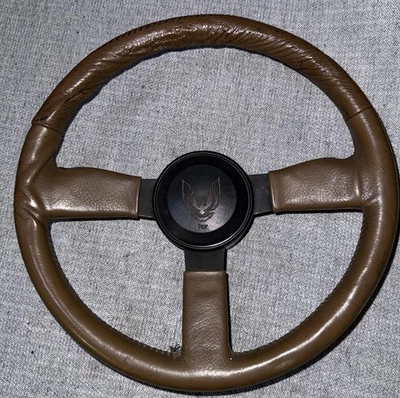 Pontiac Firebird 1982-1989 Original Cuero Volante GTA Bocina Botón Tapa Foto 1 de 4
