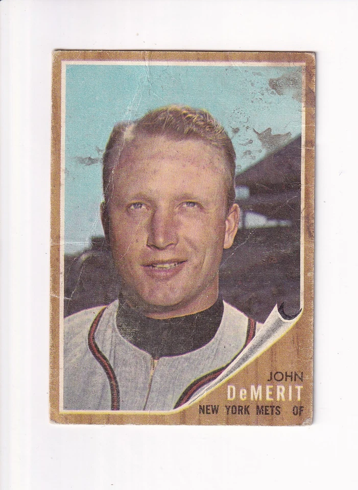 Topps #4 1962 John DeMerit Foto 1 de 1