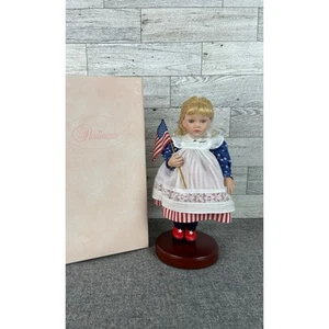 NEU Paulinettes LIBERTY Puppe 8,5 Zoll blond patriotisch Pauline Bjonness Jacobsen - Bild 1 von 13