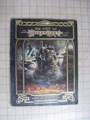 ART OF DRAGONLANCE SAGA AD&D D&D Advanced Dungeons & Dragons tsr Foto 1 de 3