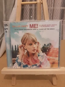 TAYLOR SWIFT &  Brendon Urie -  "Me!" - LIVE REHEARSAL (RARE CD SINGLE SEALED) - Picture 1 of 2
